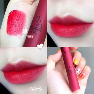 Son 3C..E Velvet #Private - Đỏ Lạnh