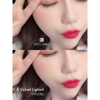 Son 3C..E Velvet #Private - Đỏ Lạnh