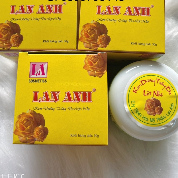 Kem trắng da Lan Anh 30g