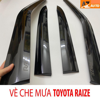 Vè che mưa xe Toyota Raize đời 2021 -2024, Hàng nhựa đen dày