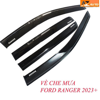 Vè Che Mưa Xe FORD RANGER NHỰA ĐEN DÀY 2024-2016