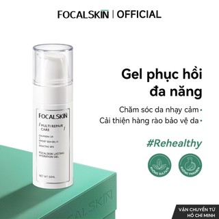 FOCALSKIN Gel Dưỡng Ẩm CAM QUÝT + PHÚC BỒN TỬ + β-Glucan Cấp Ẩm Dịu Da Khô 30ml