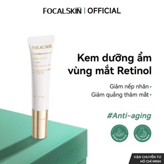 FOCALSKIN Kem dưỡng mắt RETINOL + PEPTIDE + CAFFEIN + NIACINAMIDE Cấp ẩm Cải thiện nếp nhăn