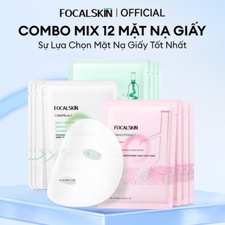 FOCALSKIN Combo Mặt Nạ Dưỡng Da Ba Trong Một Cấp Ẩm Hồi Phục Da, Dưỡng Da Trắng Sáng, Hỗ Trợ Giảm Mụn 25ml