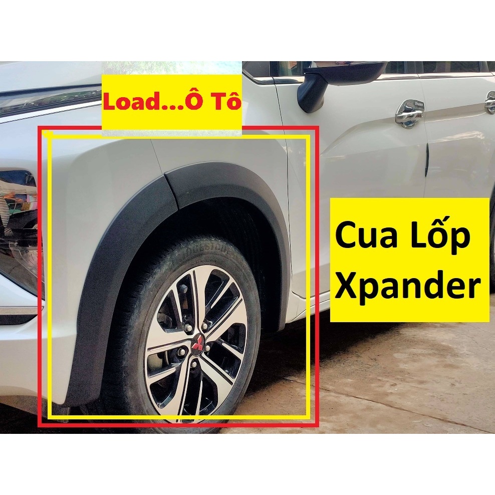 Cua Lốp Theo Xe Xpander 2022-2018 Cao Cấp, Ốp Cua Lốp Xpander