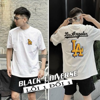 Áo chữ vàng L.A  GAVANA caao cấp 100% cotton