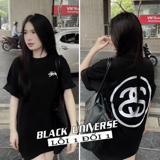 Áo phông Stusy LOGO TRÒN cao cấp GAVANA cotton 100%