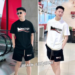 Bộ Quần áo lỡ tay BALEN Lem chữ chất liệu cotton cao cấp