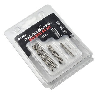 Bộ 25 mũi khoan HSS mini các cỡ đường kính từ 0.5 -3.0mm