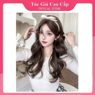 Tóc giả nguyên đầu mái dài