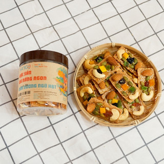 Bánh dừa nướng mix hạt dinh dưỡng - HANIGO Đặc sản Đà Nẵng NGON