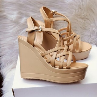 giày dép nữ san đan đế xuồng. cao 13 phân. tôn giáng êm chân.cải thiện chiều cao.