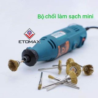 Bộ chổi đánh rỉ 16 PCS trục 3mm