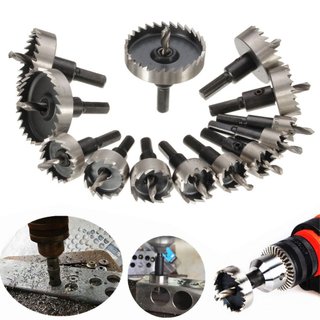 Mũi khoan khoét lỗ HSS cao cấp bộ 13 chiếc