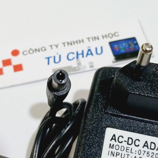 Adapter DC 7.5V - 2A / Đầu cắm 5.5mm x 2.1mm