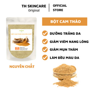 Bột cam thảo tắm trắng dưỡng da nguyên chất TH Skincare