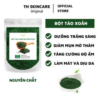 Bột Tảo Xoắn Spirulina Nhật Bản Chuyên Dùng Spa Nguyên Chất 100%- TH SKINCARE