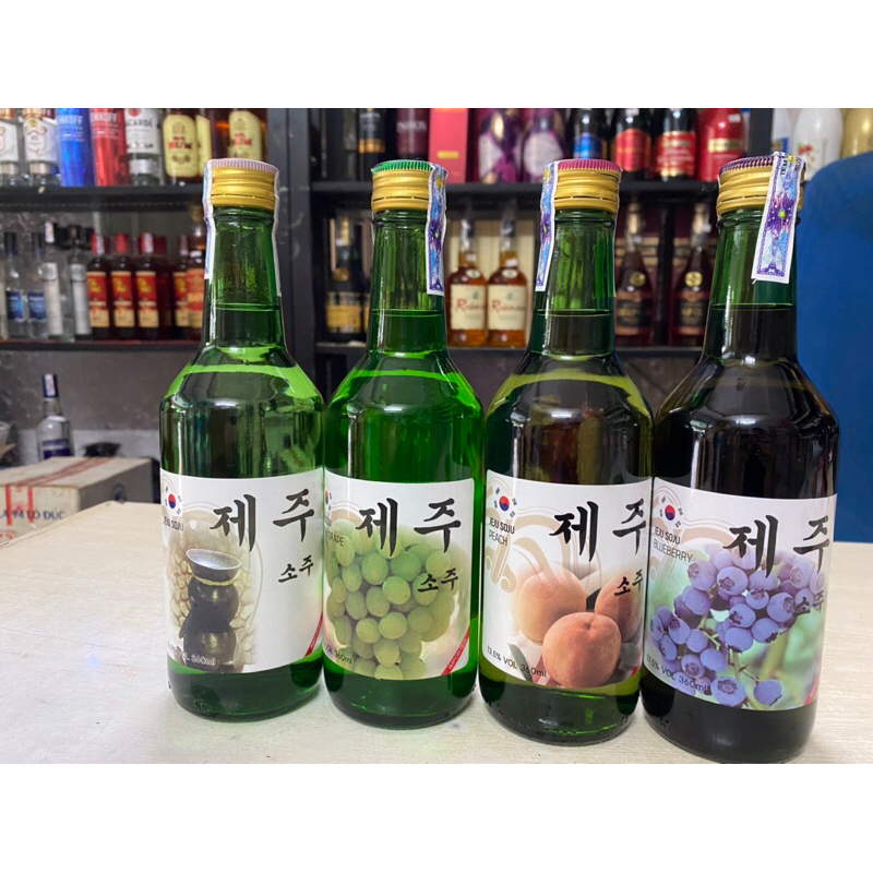 Sô Chu Soju Trái Cây JEJU Hàn quốc 360ml