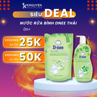 Nước rửa bình sữa Dnee Organic Thái Lan