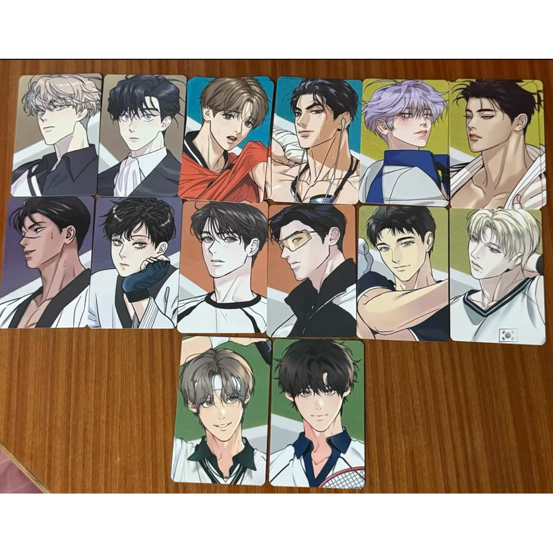 (sẵn) Cặp card Lezhin (Limited Run , Shutline, Hoa Và Guom,….)