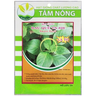 Hạt Giống Rau Quế 5G Tâm Nông
