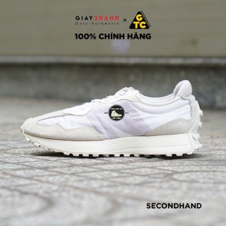 [ĐÃ QUA SỬ DỤNG] Giày Thể Thao NB Wmns 327 WHITE MOONBEAM WS327SFD  - SECONDHAND CHÍNH HÃNG 100%