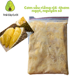 Cơm sầu riêng Ri6 nguyên chất - nguyên sớ dùng làm bánh, làm chè -1kg