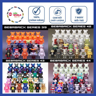 Đồ chơi Chú gấu "bụng phệ" Bearbrick Series 39, 42, 43, 44, 45, 46, 47 & 48.