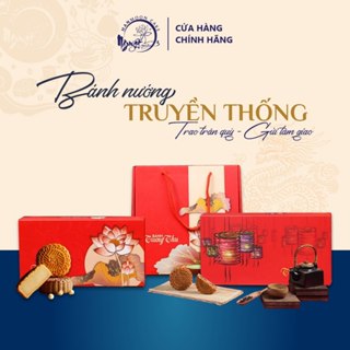 Bánh Trung Thu Truyền Thống HAN MOONCAKE Bánh Nhiều Hương Vị Độc Đáo 210g