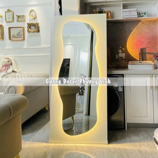 Gương Decor Hình Lạ Có Led Trang Trí Phòng Khách,Phòng Ngủ,Cửa Tuấn Tú Decor Cao Cấp