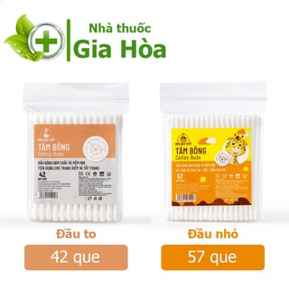 Tăm bông y tế Bông Bạch Tuyết dành cho trẻ em và người lớn giúp vệ sinh tai, trang điểm…