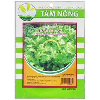 Hạt Giống Rau Tần Ô (Cúc Tẻ, Cúc Nếp) Tâm Nông