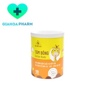 Tăm bông trẻ em Merigo (Bông Bạch Tuyết) - Hộp 120 que