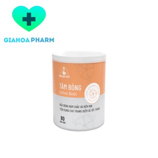 Tăm bông vệ sinh Meriday (Bạch Tuyết) Hộp 80 que