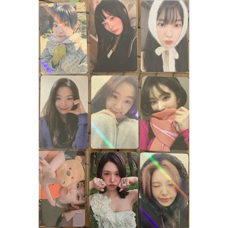 Card red velvet irene, seulgi, wendy... photocard album goods
