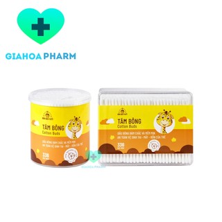 Tăm bông Bông Bạch Tuyết (Trẻ em) - Hộp 336 que đầu tròn nhỏ (lấy ráy, ngoáy tai, vệ sinh rốn, mắt, mũi, trang điểm)