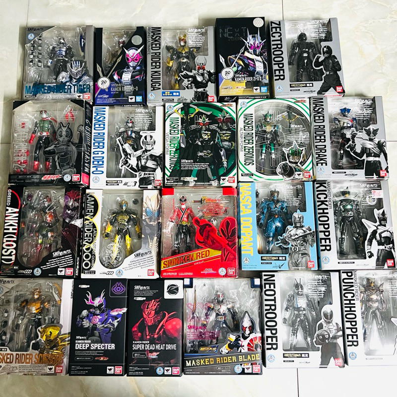 Đồ Chơi Mô Hình Cao cấp Shfiguarts Kamen Rider Double / W / Zi-o / Den-o / Kabuto / Ooo / Ghost / Re