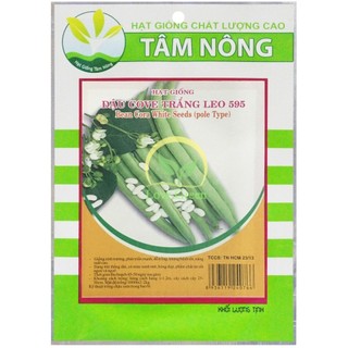 Hạt Giống Đậu Cove Trắng Leo 10G Tâm Nông