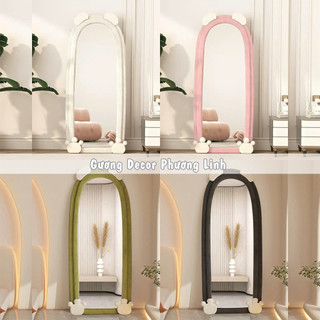 Gương decor thỏ lạ trang trí phòng khách,phòng ngủ,cửa hàng tuấn tú decor cao cấp
