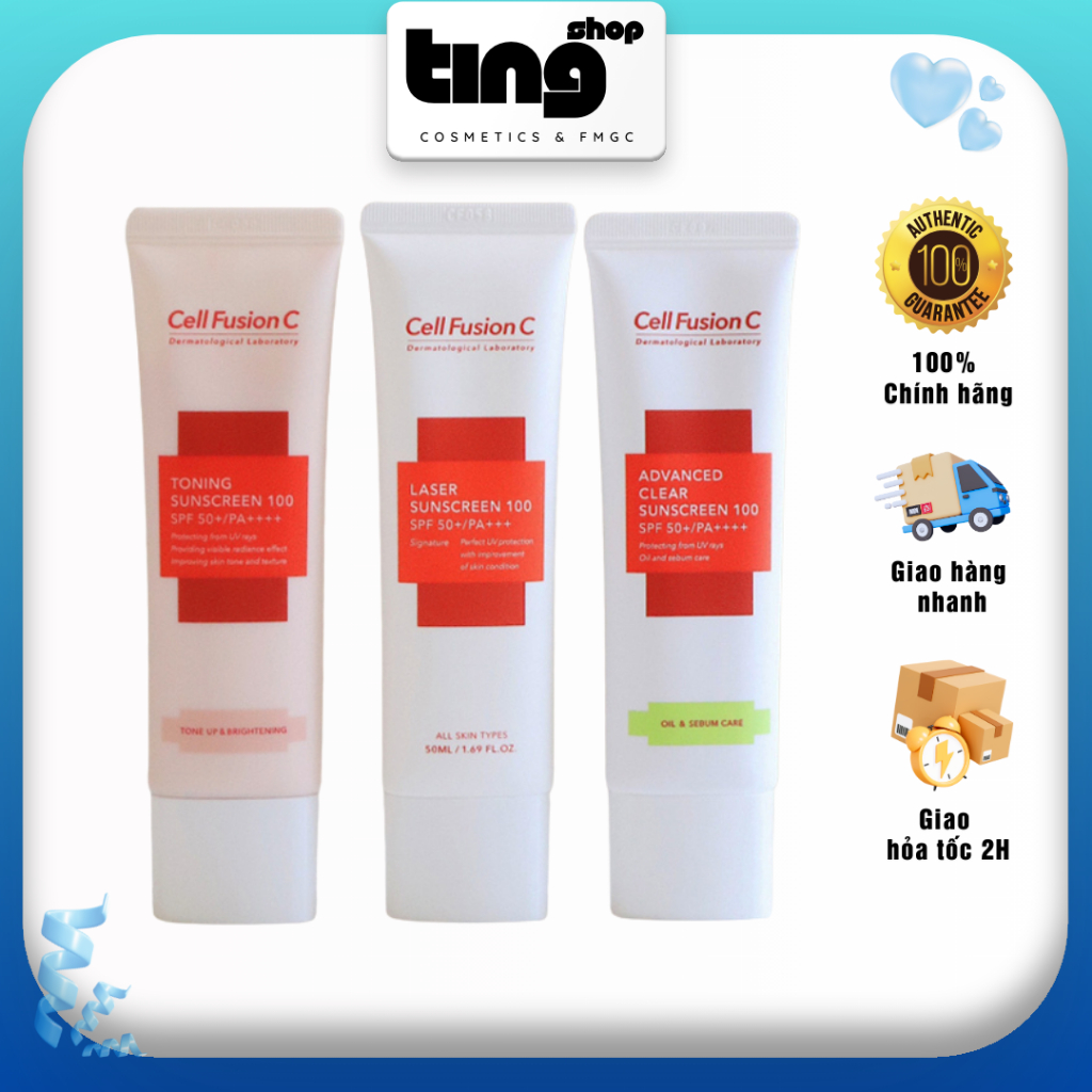 Kem Chống Nắng Cell - Fushion C
