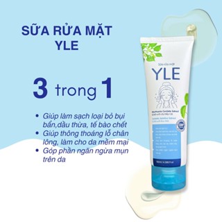Sữa Rửa Mặt YLE Chiết Xuất Cây Diếp Cá Dịu Nhẹ Lành Tính Hỗ Trợ Làm Sáng Da Ngăn Ngừa Mụn 130ml