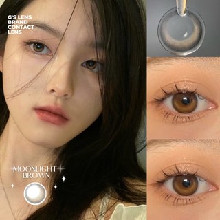 Kính áp tròng Gslens MOONLIGHT BROWN MH3156 BR lens cận 6 tháng G.DIA 14.2mm Có 0 Đến 6 Độ