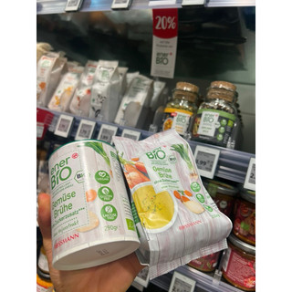 Hạt nêm hữu cơ ener bio rossmann đức cho bé từ 8m 250g- hàng air nội địa đức