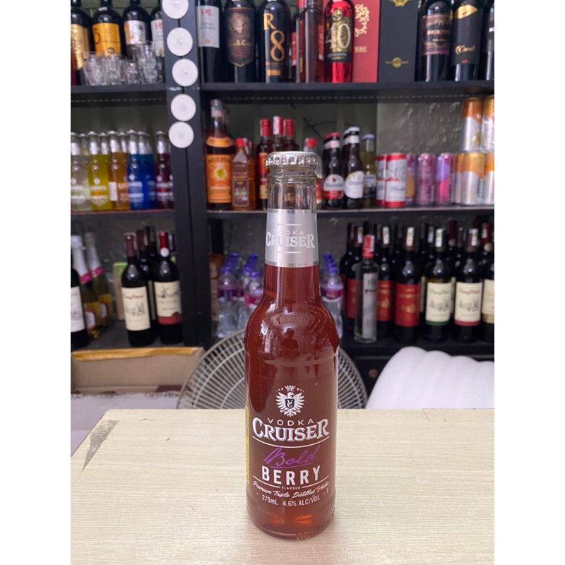 VODKA CRUISER BOLD BERRY BLEND 4.6% 275ml