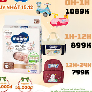 Quà tặng bỉm Moony cho bé