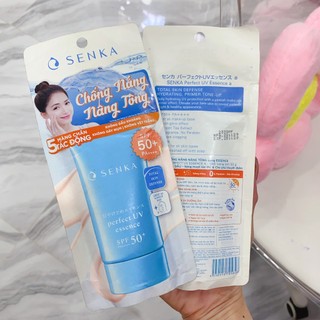(NEW) Sữa Chống Nắng Senka Perfect UV Gel SPF50 PA++++