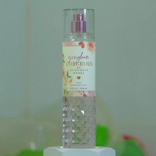 [auth Mỹ] Body mist GINGHAM GORGEOUS - gingham hồng full 236ml