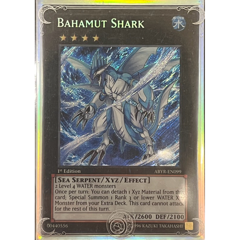 Bahamut Shark - ABYR-EN099 - Secret Rare 1st Edition