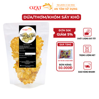 Dứa sấy khô thơm/khóm khô tăng cường miễn dịch cơ thể 50G -100G | OZAT FOOD