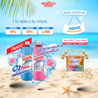 Tẩy bồn cầu nhà vệ sinh VIXOL Thái Lan nước tẩy bồn cầu tolet siêu sạch nhập khẩu 900ml